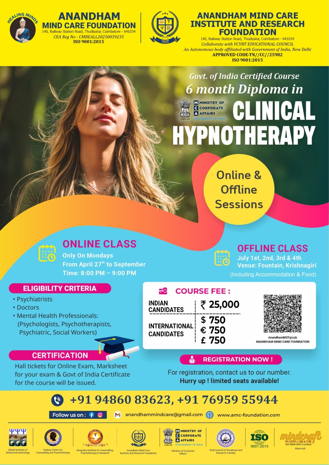 Diploma in Clinical Hypnotherapy